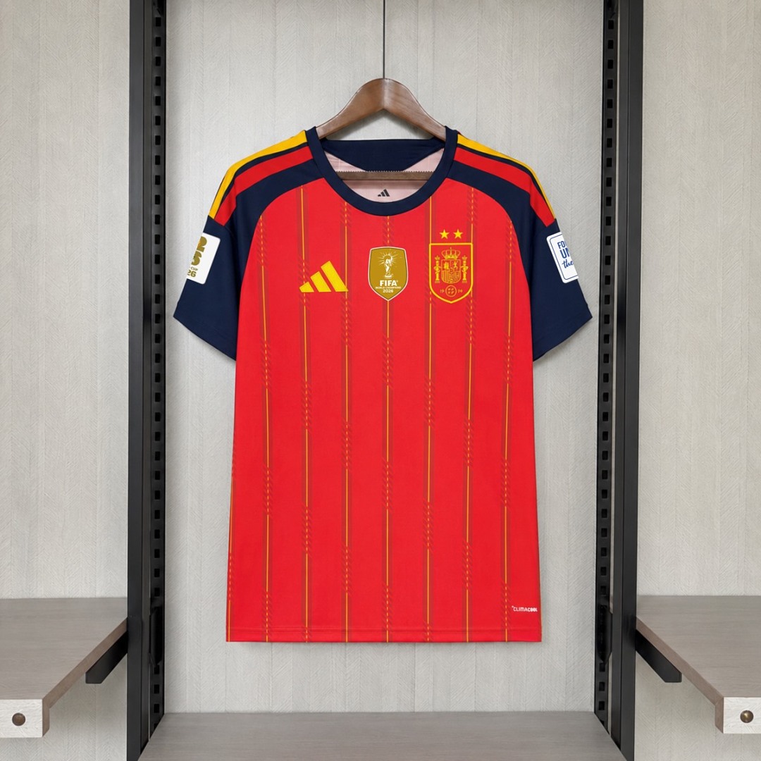 Spain Home Champions World Cup 2026 Jersey